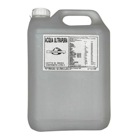 Eau ultra pure