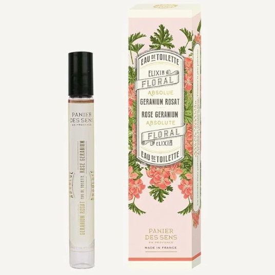 Eau de toilette roll-on Géranium Rosat Panier des Sens